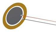 PIEZO BENDER, 4.6KHZ, 0.016UF, 250 OHM