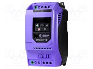 Vector inverter; Max motor power: 2.2kW; Usup: 200÷240VAC; IN: 4 