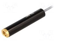 5mW; red; dot; 635nm; 4.5÷6VDC; possibility of beam collimation Laser Components