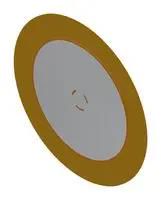 PIEZO BENDER, 1.3KHZ, 0.15UF, 200 OHM