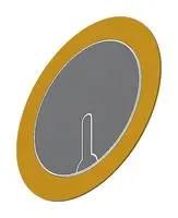 PIEZO BENDER, 2.9KHZ, 0.025UF, 500 OHM