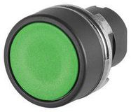 ACTUATOR, PB SWITCH, FLUSH, GREEN