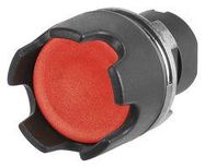 ACTUATOR, PB SWITCH, FLUSH, RED