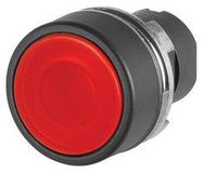 ACTUATOR, PB SWITCH, FLUSH, RED