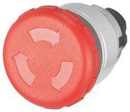 ACTUATOR, E-STOP SW, MUSHROOM, RED