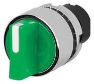 ACTUATOR, SELECTOR SW, 30MM, GREEN, IP65