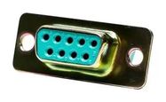 D SUB CONN, RCPT, DC, 37POS, CRIMP