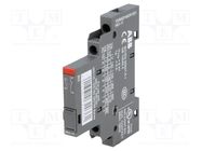 Auxiliary contacts; NO + NC; side; Leads: screw terminals ABB