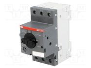 Motor breaker; 0.25kW; 208÷690VAC; for DIN rail mounting; IP20 