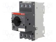 Motor breaker; 5.5kW; 208÷690VAC; for DIN rail mounting; IP20 