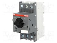 Motor breaker; 15.5kW; 208÷690VAC; for DIN rail mounting; IP20 ABB