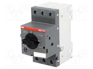 Motor breaker; 2.2kW; 208÷690VAC; for DIN rail mounting; IP20 