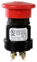 EMERGENCY STOP SWITCH, DPST, 12V, SCREW