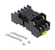 RELAY SOCKET, 4PDT, DIN RAIL, 14P