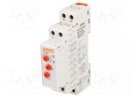 Timer; 1÷10days; SPDT; 250VAC/8A; Usup: 12÷240VAC; 12÷240VDC; TM LOVATO ELECTRIC