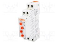 Timer; 1÷10days; NO,SPDT; 250VAC/8A; Usup: 12÷240VAC; 12÷240VDC; TM LOVATO ELECTRIC