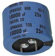 CAPACITOR ALUM ELEC 1000UF 200V +30, -10%, SNAP-IN