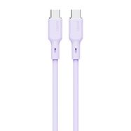 USB-C to USB-C Cable Aukey CB-SCC101, 100W, 1m (lavender), Aukey