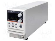 Power supply: programmable laboratory; Ch: 1; 0÷160VDC; 7.2A; 360W 