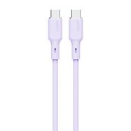 USB-C to USB-C Cable Aukey CB-SCC102, 100W, 1.8m (lavender), Aukey