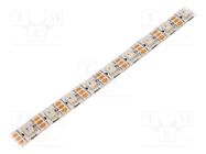 Programmable LED tape; RGB; 5050; 5V; LED/m: 60; 10mm; IP65; 140° WORLDSEMI