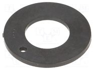 Bearing: thrust washer; Øout: 44mm; Øint: 26mm; iglidur® X; black IGUS