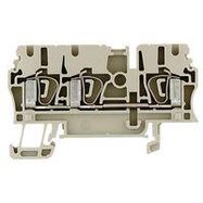 TERMINAL BLOCK, DIN RAIL, 2 POSITION, 26-12AWG