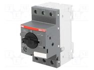 Motor breaker; 0.03kW; 208÷690VAC; for DIN rail mounting; IP20 