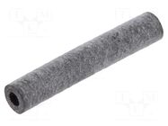 Insulating tubing; chloroprene; black; L: 20mm; -65÷95°C; Helsyn HELLERMANNTYTON