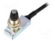 Limit switch; pin plunger with thread M16x1; SPDT; 5A; cables; 2m CROUZET