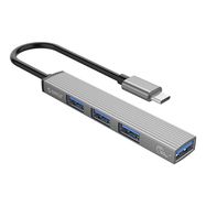 Orico USB-C to USB 3.0 + 3x USB 2.0 Hub Adapter (gray), Orico