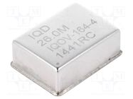 Generator: OCXO; 26MHz; THT; 27.2x36.2x13mm; 3.3V; -40÷85°C IQD FREQUENCY PRODUCTS