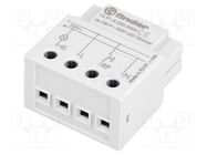 Relay: installation; wall mount; -10÷50°C; IP20; 230VAC; 100W FINDER