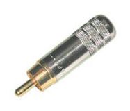 CONNECTOR, RCA/PHONO, PLUG