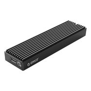 Orico NVME M.2, 10gbps, USB-A to USB-C + USB-C to USB-C drive enclosure (black), Orico