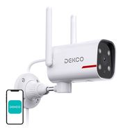 IP Outdoor camera WiFi DEKCO DC4L 2K QHD 270°, DEKCO