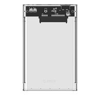 Orico 2139 HDD/SSD 2.5" drive enclosure, 5Gbps, USB-A to USB Micro-B (transparent), Orico