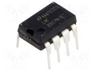 IC: f/U converter; Ch: 1; 50mA; 6÷28VDC; DIP8; 0.3%; -40÷85°C TEXAS INSTRUMENTS