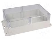 Enclosure: multipurpose; X: 146mm; Y: 222mm; Z: 75mm; polycarbonate GAINTA