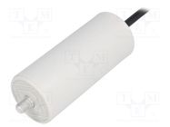 Capacitor: polypropylene; motors, run; 30uF; 425VAC; Ø40x92mm DUCATI ENERGIA