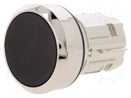 Switch: push-button; 22mm; Stabl.pos: 1; black; none; IP67; flat SIEMENS