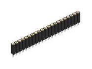 PCB RCPT, 21POS, 1ROW, 2.54MM, PRESS FIT