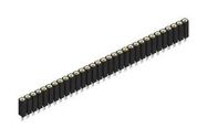 PCB RCPT, 31POS, 1ROW, 2.54MM, PRESS FIT