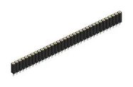 PCB RCPT, 34POS, 1ROW, 2.54MM, PRESS FIT