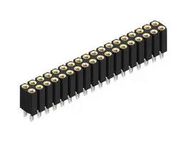 PCB RCPT, 36POS, 2ROW, 2.54MM, PRESS FIT