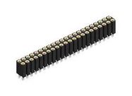 PCB RCPT, 44POS, 2ROW, 2.54MM, PRESS FIT