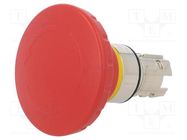 Switch: emergency stop; 22mm; Stabl.pos: 2; red; IP67; mushroom SIEMENS