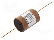 Capacitor: copper-polypropylene-paper; 0.33uF; 600VDC; ±5%; THT MIFLEX