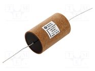 Capacitor: aluminum-polypropylene-paper; 1uF; 600VDC; ±5%; THT MIFLEX