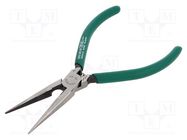 Pliers; for gripping and cutting,half-rounded nose,universal ENGINEER